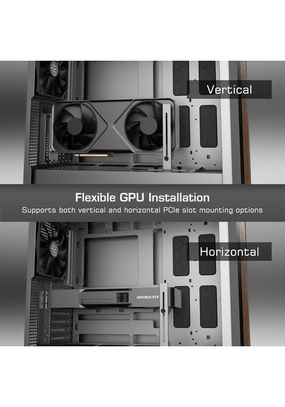 Agos Max Black Mid-tower Pc Kılıfı Siyah