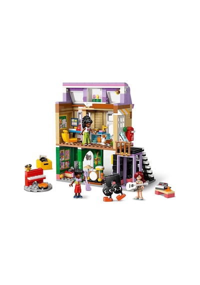 LEGO® Friends Müzik Mağazası ve Daire 42653 - 7 Yaş ve Üzeri Çocuklar için 3 Mini Bebek İçeren Yaratıcı Oyuncak Yapım Seti (483 Parça) LEGO® Friends Müzik Mağazası ve Daire 42653 - 7 Yaş ve Üzeri Çocuklar için 3 Mini Bebek İçeren Yaratıcı Oyuncak Yapım Seti (483 Parça)