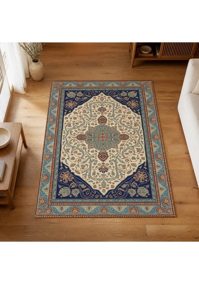 Kartela Halı Sola Halı Jüt Taban Dokuma Halı - 120 X 180 Cm Çok Renkli