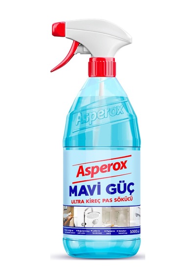 Asperox Sarı Güç + Mavi Güç Sprey 4 X 1 Lt