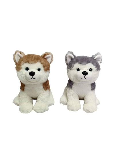 Pb31552-23 Peluş Oturan Köpek 23 Cm Çok Renkli