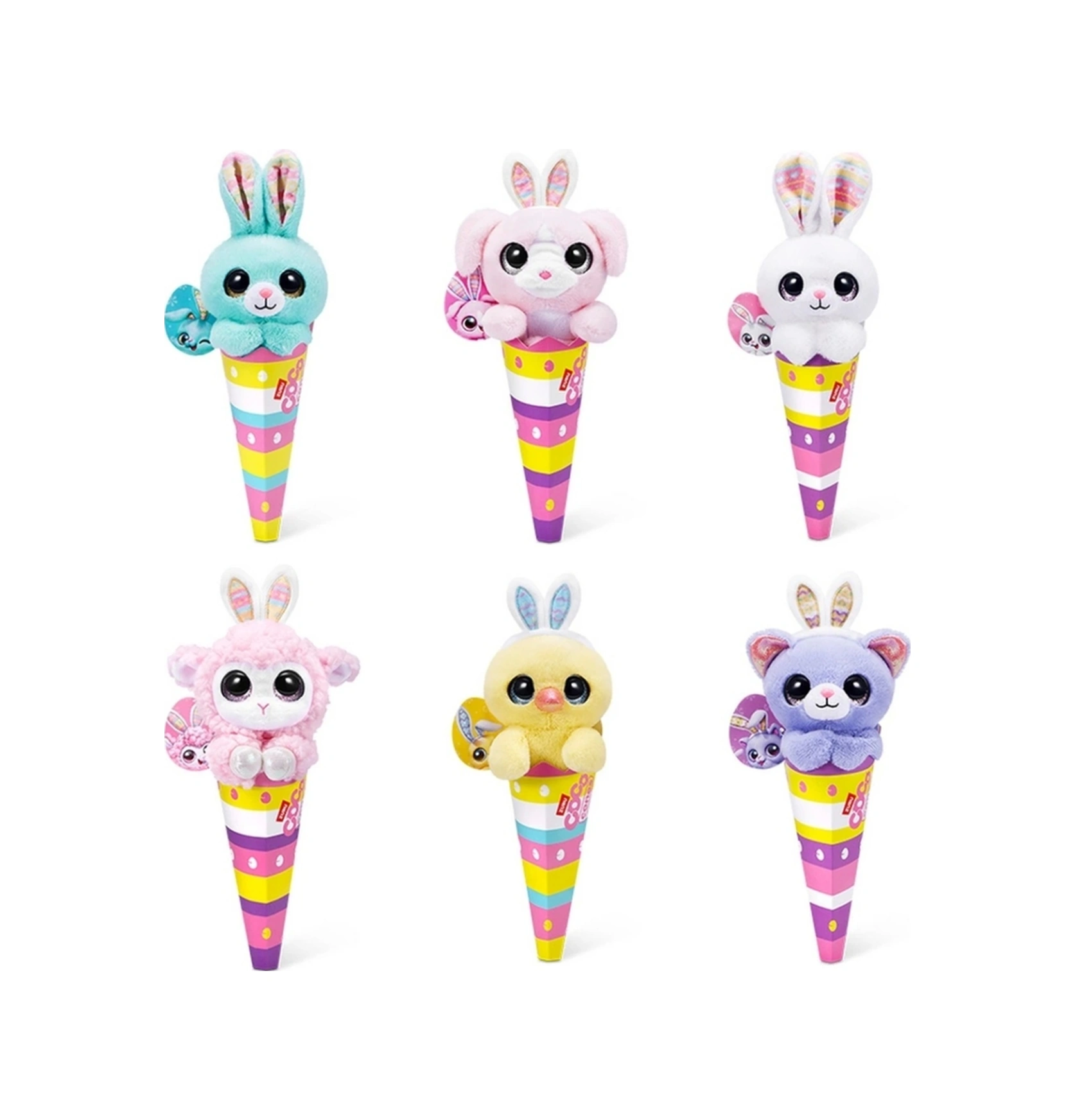 Nessiworld Coco Cones Paskalya Peluş S1 Renkli