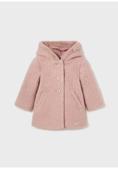Andywawa Mayoral Kız Bebek Kürklü Mont Pembe 2478 Pembe