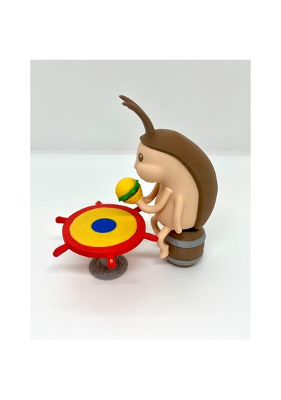 Sünger Bob Yengeç Burger Yiyen Böcek
