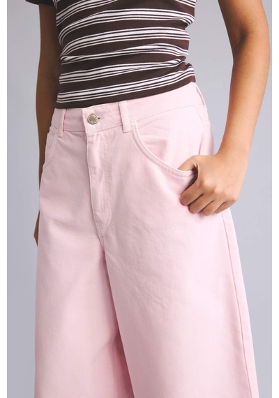 Defacto Açık Pembe Bermuda Jean Şort I0204ax26hspn648 Pembe-pn648