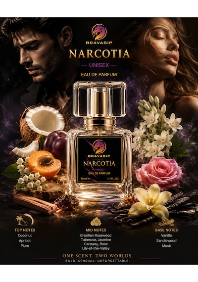 Narcotıa Narkotik Unisex Eau De Parfum Edp 50 Ml Kalıcı Premium Lüks Kadın Erkek Parfüm Kalıcı, Yoğun Ve Meyveli Koku Aromatik