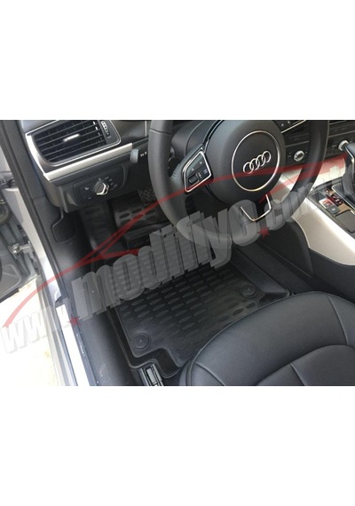Audi A6 2012-2013 3D Kauçuk Havuzlu Paspas Kokusuz Araca Özel