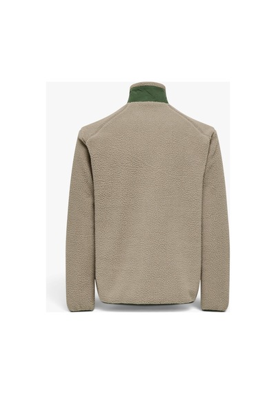Only & Sons Erkek Onsdallas Sherpa Jacket Bej Mont Ceket- 22025599