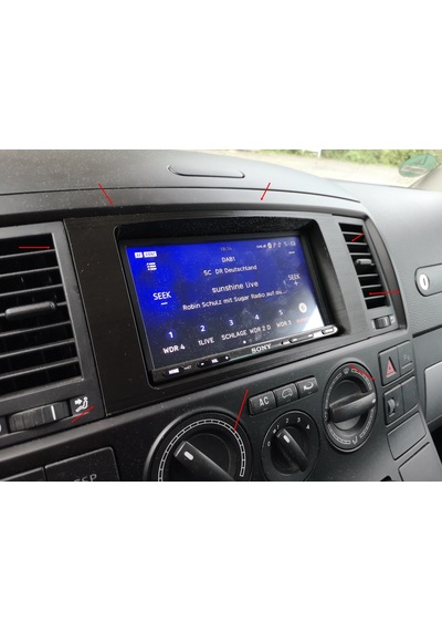 Volkswagen Transporter T5 Multivan Teyp Çerçevesi