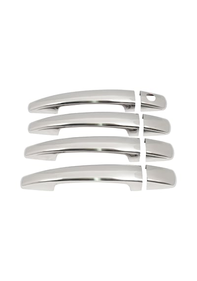 Fiat Scudo Uyumlu 2007-2016 Krom Kapı Kolu 4 Kapı Paslanmaz Çelik
