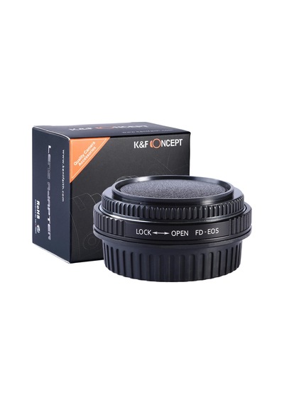 K&F Consept Canon Fd Lensler - Optik Camlı Canon Eos Ef Lens Mont