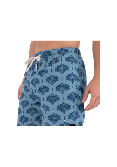Hurley Hurley Volley Icon Printing Press Arbore Erkek Astarsız Boardshort 2241 Mavi