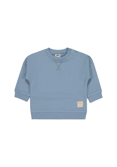 Civil Baby Civil Basic Timeless 6-18 Ay Sweatshirt - Mavi Buz Mavi