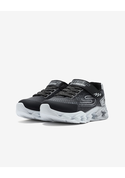 Skechers Vortex 2.0 - Quantroıd Büyük Erkek Çocuk Siyah Işıklı Spor Ayakkabı 400604l Bksl Siyah