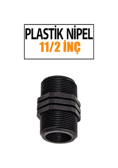 Plastik Nipel 11/2 İnç