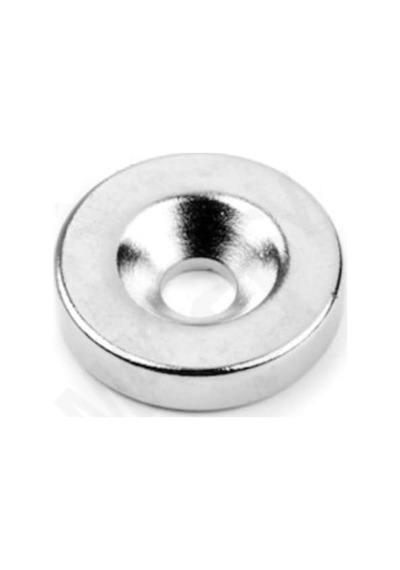 3 Adet D15M X 10/5,5Mm X 3Mm Havşa Delikli Güçlü Neodyum Miknatis