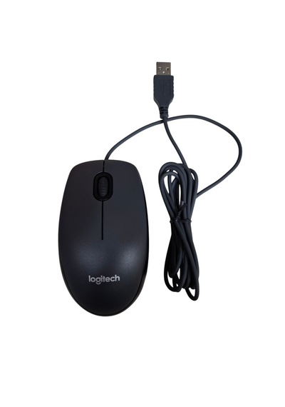Logitech M90 Kablolu Mouse Koyu Gri