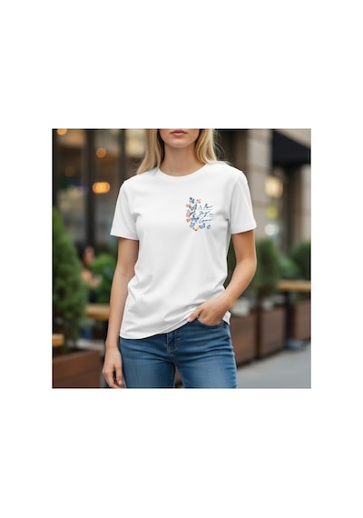 Urbantrendstore Unisex Çiçek Kelebek Desen Sade Basic Yazlık Beyaz Tshirt Oversize Fit Rahat Geniş Salaş T-shirt Günlük Tişört Beyaz Urbantrendstore Unisex Çiçek Kelebek Desen Sade Basic Yazlık Beyaz Tshirt Oversize Fit Rahat Geniş Salaş T-shirt Günlük Tişört Beyaz
