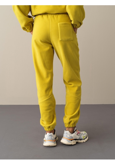 Xint Sarı Oversize Sweat Pantolon 470365