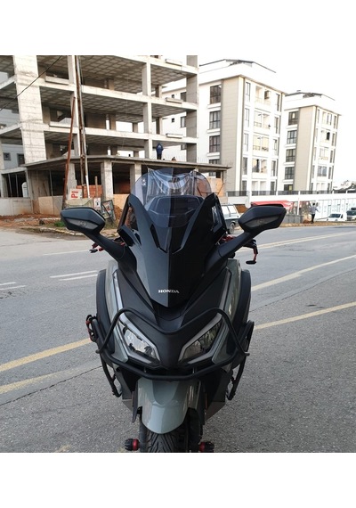 Motocam Honda Forza 250 Ön Cam 2021-2026 Model 47cm Füme Renkli 4mm Uzun