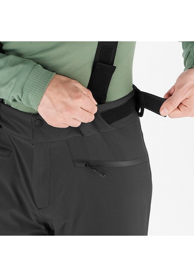 Salomon Edge Pant M Erkek Kayak Pantolonu Siyah Siyah