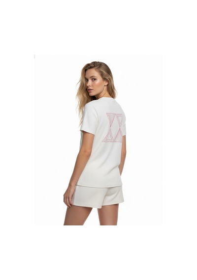 Xint Bej Doğal Dökümlü Regular Fit Tişört 602567