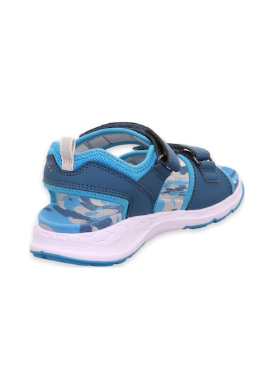 Superfit 000586 Criss Cross Mavi Çocuk Sandalet Mavi
