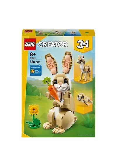 Lego Yaratıcı 3'ü 1 Arada Sevimli Tavşan Oyuncak Seti, 8 Yaş Ve Üzeri İçin