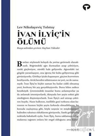 İvan İlyiçin Ölümü - Lev Nikolayeviç Tolstoy - Turkuvaz Kitap