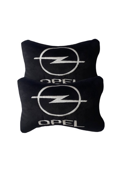 Opel Nakışlı Kırmızı Araç Oto Halı Paspas Opel Siyah Araç Seyahat Oto Boyun Yastığı