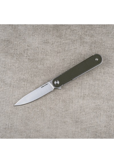 Real Steel Iris Flipper Mikarta Sap 12c27 Çelik Kamp Çakısı 8061ag Kum