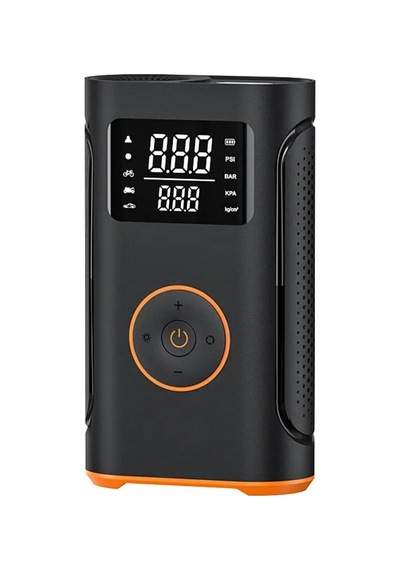 Taşınabilir Şarjlı Araç Oto Lastik Şişirme Pompası Kompresör 160 Psı Powerbank Işıklı Ys02p Sku: Zeusstkf7f43036a3
