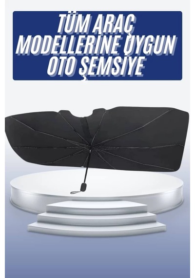 Home Oto Ön Cam Güneşliği Otomatik Katlanabilir Gölgelik Oto Cam Şemsiye