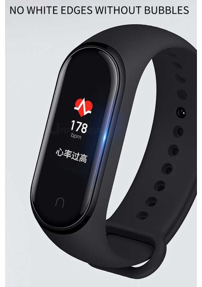 Xiaomi Mi Band 5 6 Full Ekran Nano Saat Koruyucu Narr Tpu-Renksiz