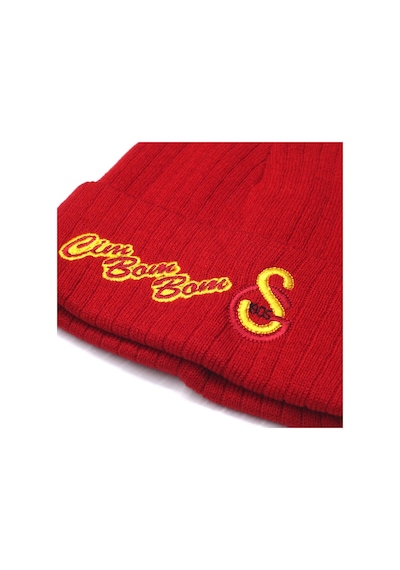 Galatasaray Lisanslı Çift Kat Örgü Unisex Bere