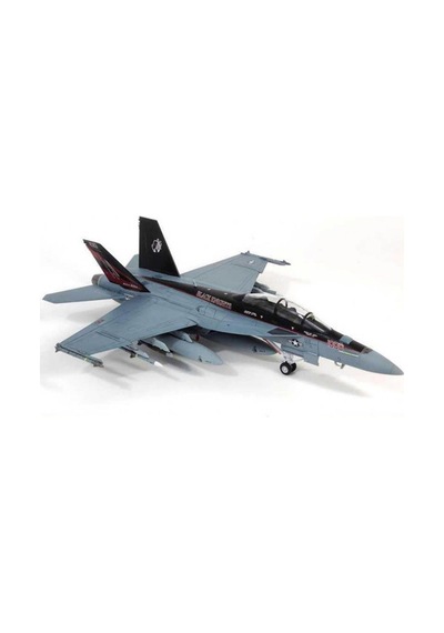 Academy 12577 1/72 Ölçek, Usn F/a-18f Vfa-154 Black Knights Savaş Uçağı, Plastik Model Kiti-55928