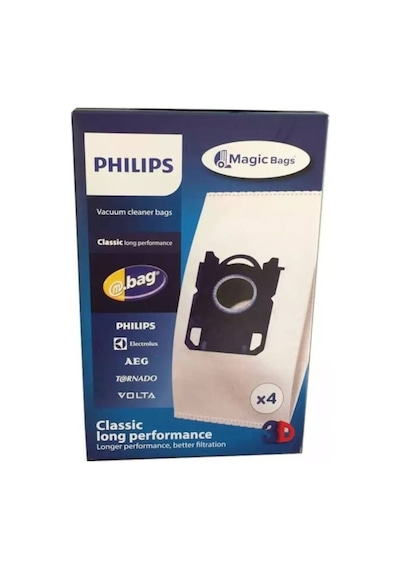 Philips Uyumlu Sydney Kutulu Toz Torbası 4Lü (523502831)