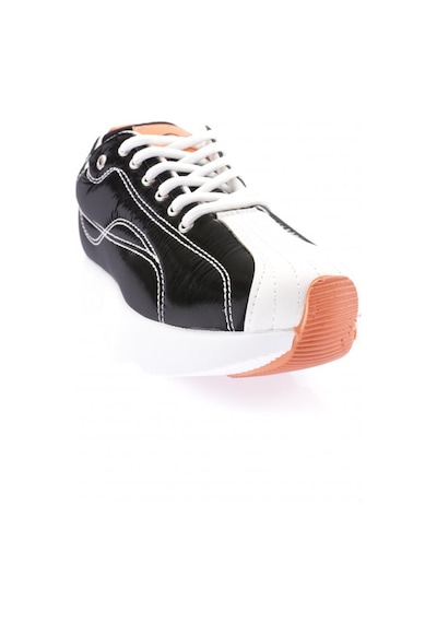 Dgn 805-23y Kadin Kalin Taban Sneakers Ayakkabi 805-2008-R1534 Siyah