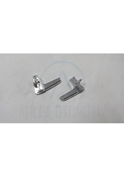 2 x SEAT İBİZA 6K 1999-2002 KAPI İÇ AÇMA KOLU GRİ ARKA SOL SAĞ