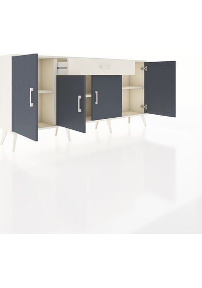 Arges Konsol 3 Raflı Tek Çekmeceli 4 Kapaklı 176x30x83 Aytaşı-antrasit/aytaşı Antrasit/aytaşı Arges Konsol 3 Raflı Tek Çekmeceli 4 Kapaklı 176x30x83 Aytaşı-antrasit/aytaşı Antrasit/aytaşı