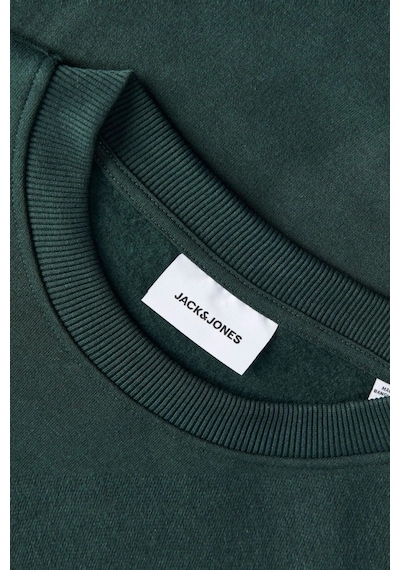 Jack & Jones Jack&jones 12298492 Jjaero Sweat Crew Neck Scarab Erkek Sweatshirt Yeşil