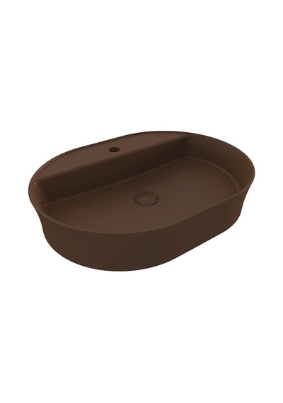 Bocchi Sottile Slim Line 1600-025-0126 Tezgah Üstü Lavabo Kahverengi 1466841