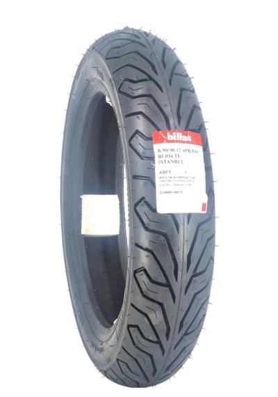 Billas Motosiklet Lastik 90/90-12 Tl Tubeless - Dubleks