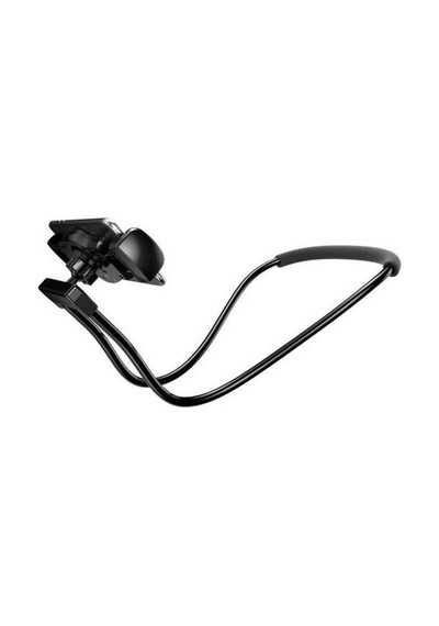 Dima Home-044 Boyunluk Telefon Taşıma Aparatı Siyah