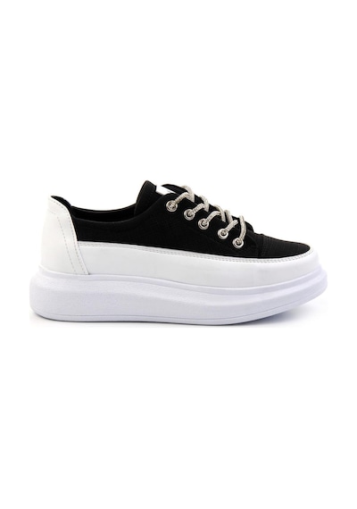 Siyah Kadın Sneaker K01179222237 Siyah