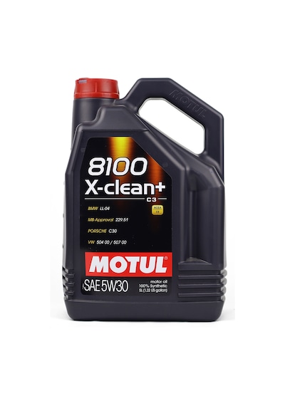 Motul 8100 X-Clean+ SAE 5W-30 Motor Yağı 4 x 5 L