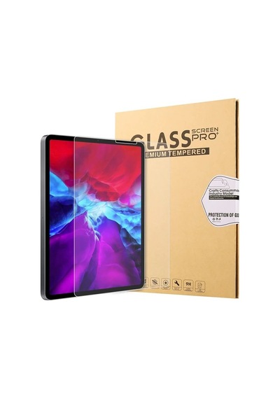 Apple iPad Uyumlu Pro 12.9 2021-2020-2018 Tempered Cam Ekran Koruyucu- 5775