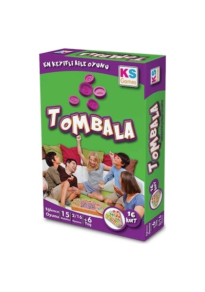 16 Kartlı Tombala 1.kalite Tombala Oyunu Yılbaşı Gecesi Oyunları Kutu Oyunları Aile Oyunları