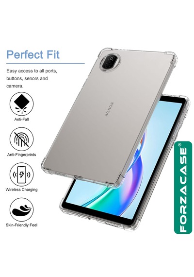 Forzacase Honor Pad X7 8.7 İnch İle Uyumlu Anti Shock Silikon Kılıf Şeffaf - Fc014 Silikon