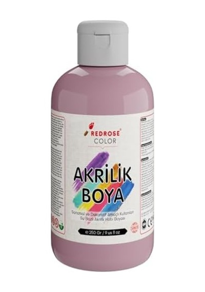 Açık Pembe Akrilik Boya 250 Gr 0000 Clear